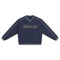 Fruits // Navy V-Neck Sweatshirt
