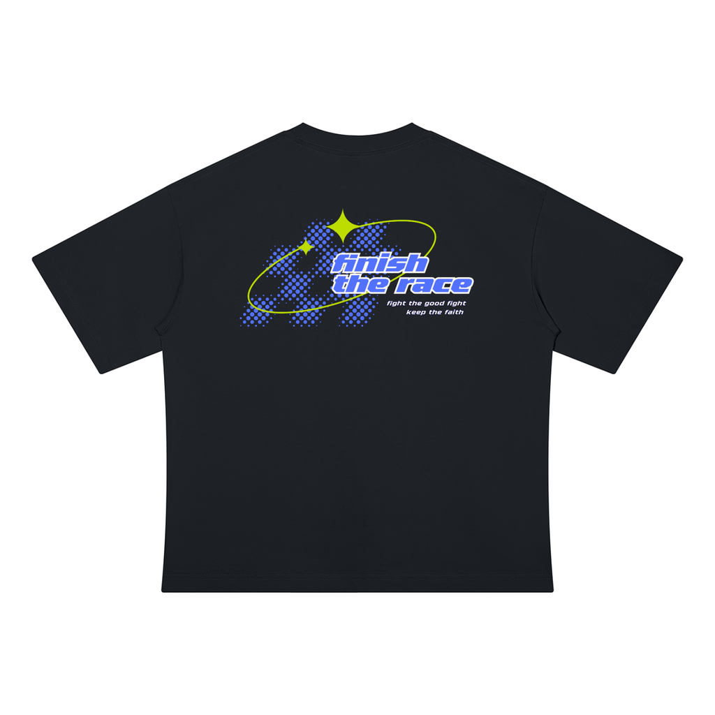 Finish the Race! // Unisex Boxy Tee
