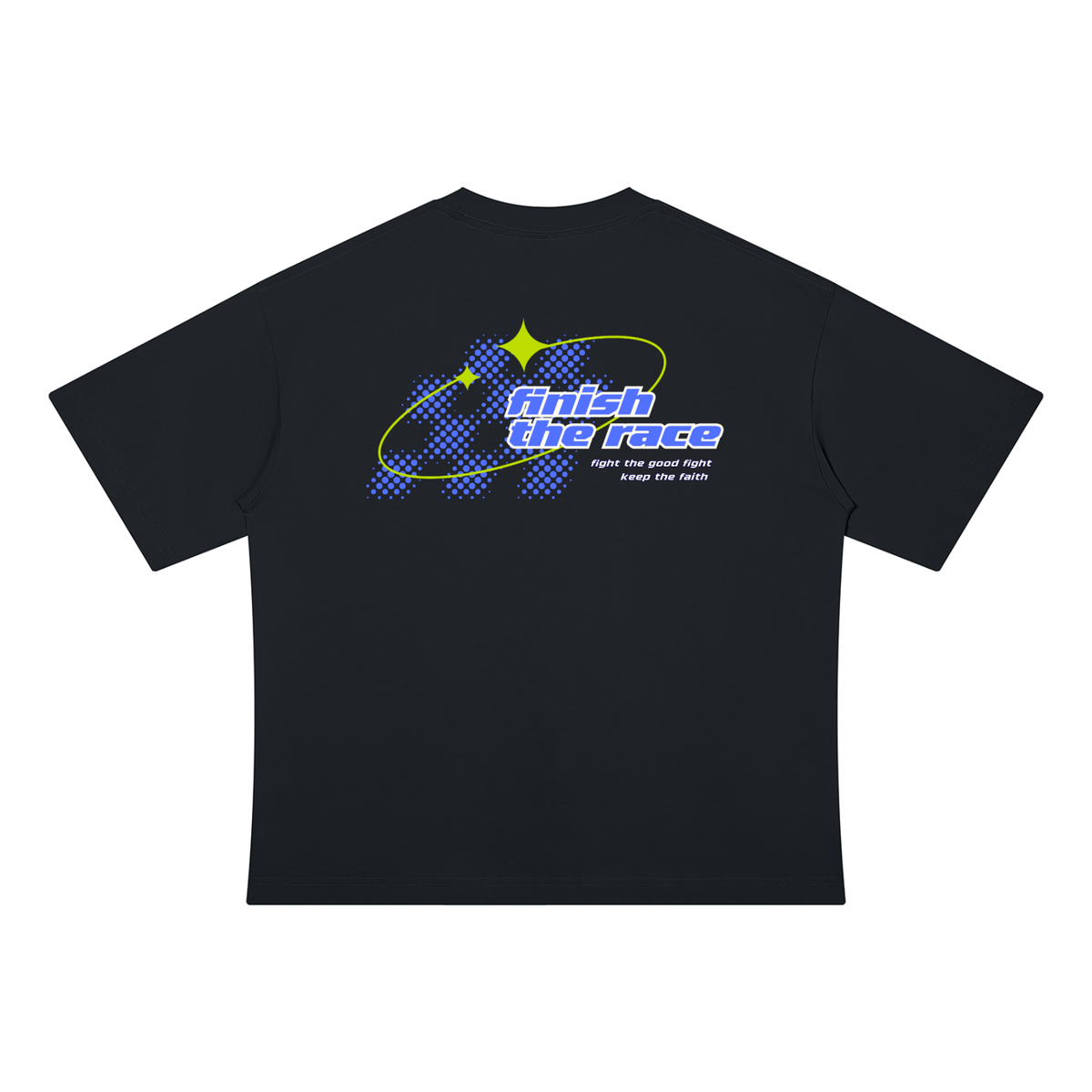 Finish the Race! // Unisex Boxy Tee