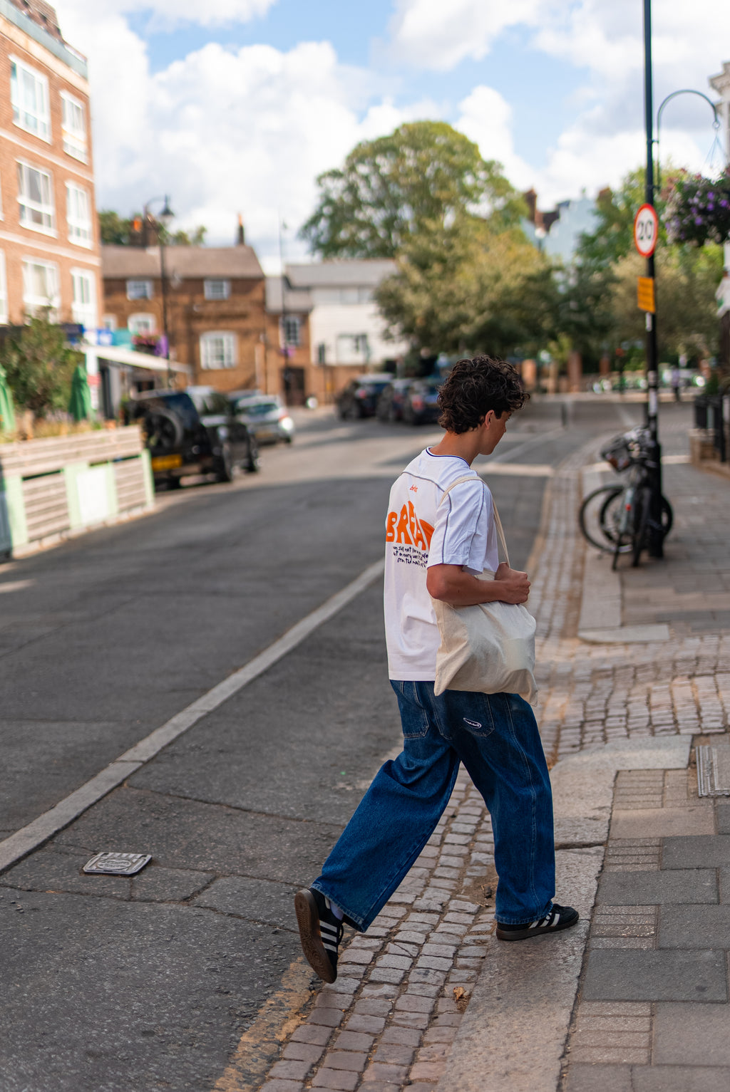Daily Bread // Oversized Contrast Tee