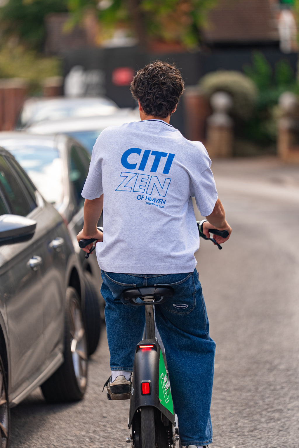 Citizen // Unisex Boxy Ribbed T-Shirt