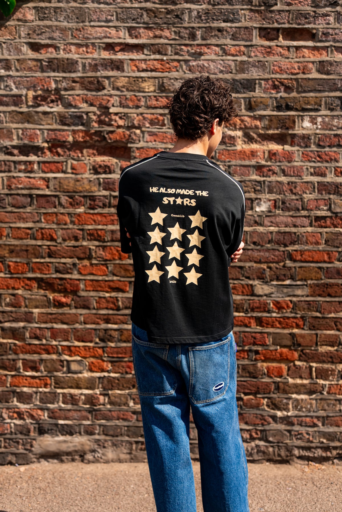 Stars // Unisex Raglan boxy T-Shirt