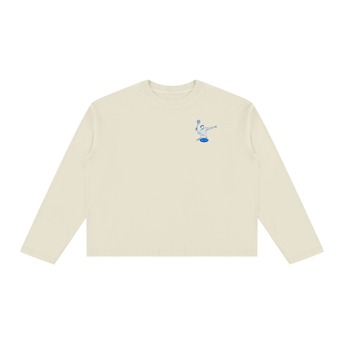 Serve! // Long Sleeve Boxy Tee
