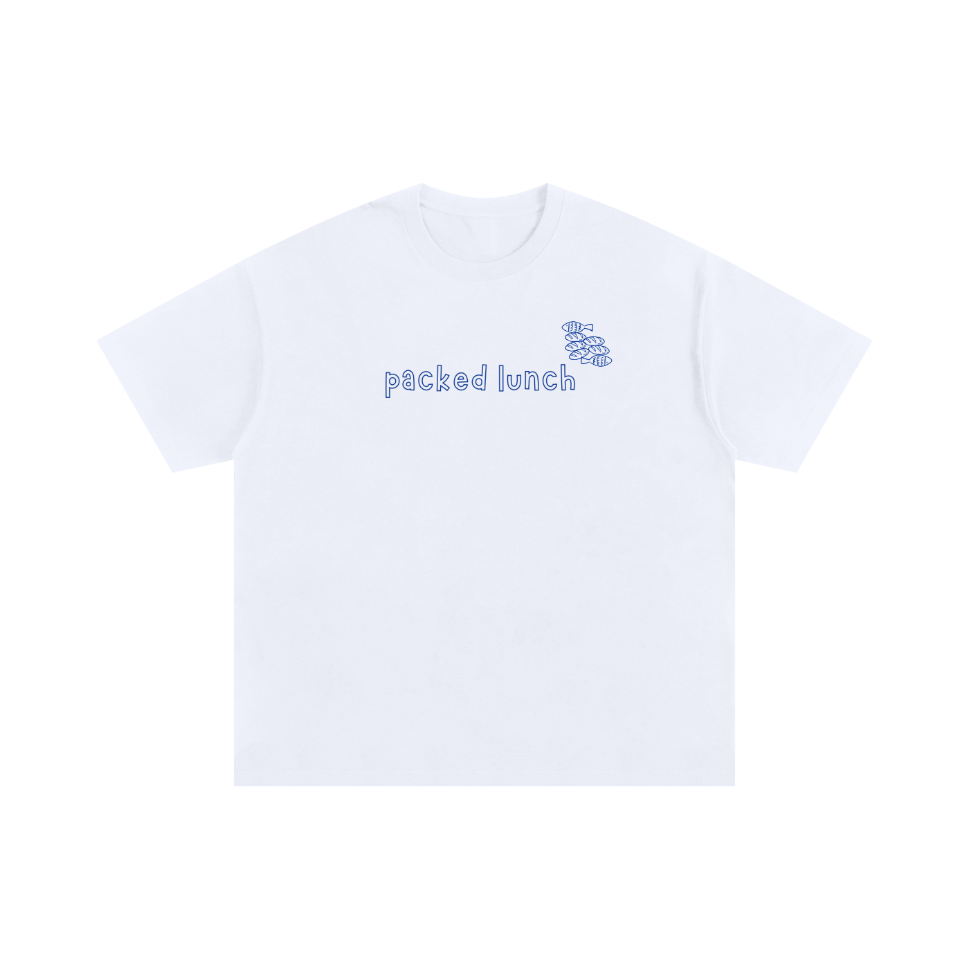 Packed Lunch // Unisex Oversized Cotton Tee