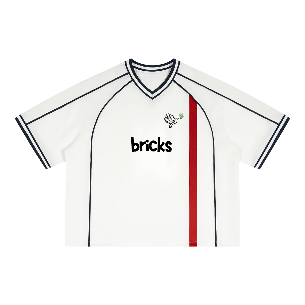Peace On Earth // Boxy footie tee