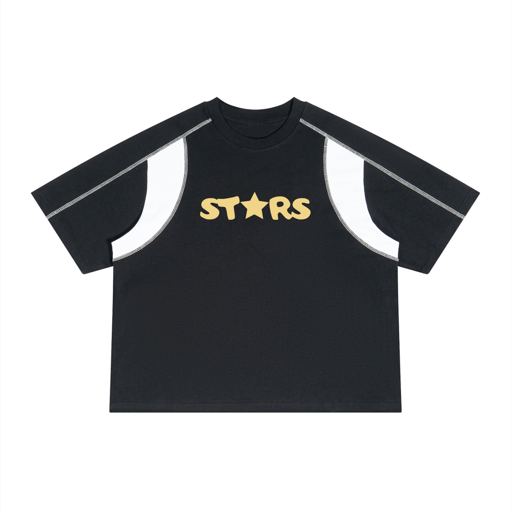 Stars // Unisex Raglan boxy T-Shirt
