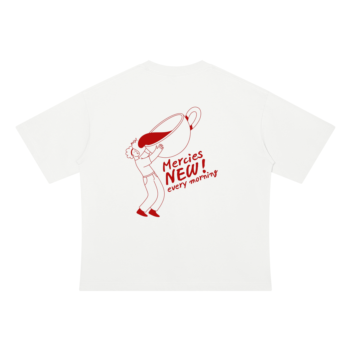 New Mercies! // Unisex Boxy Tee