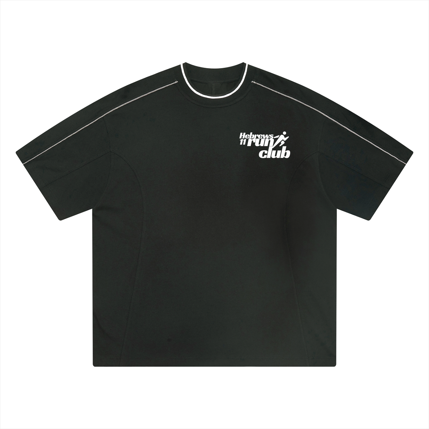 run club  // Oversized Contrast Tee