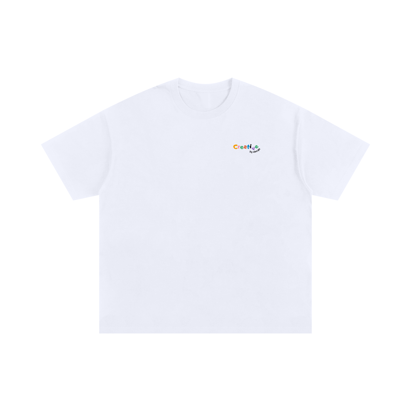 Creative // Unisex Oversized Cotton T-Shirt