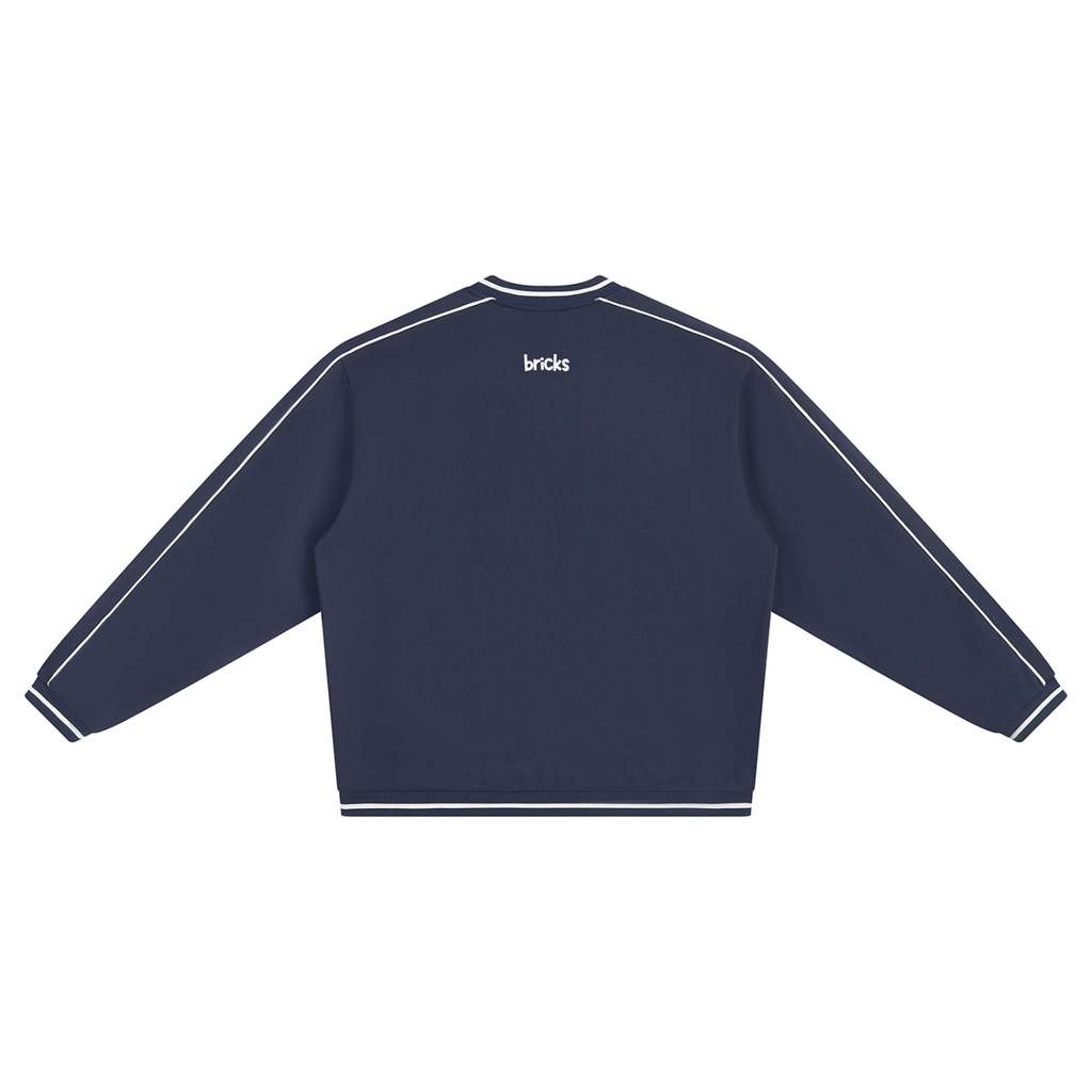 Fruits // Navy V-Neck Sweatshirt