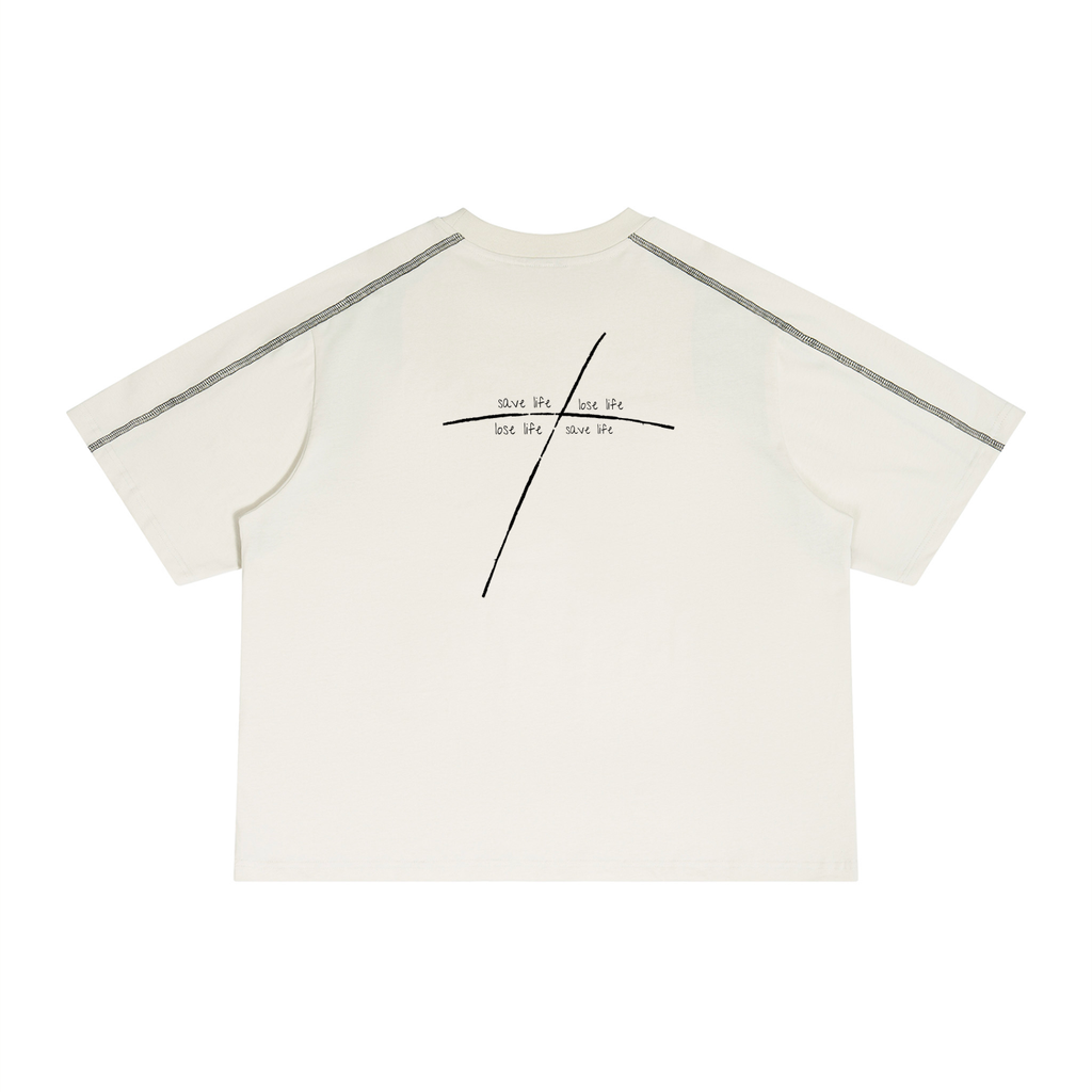Disciple // Unisex Raglan boxy Tee