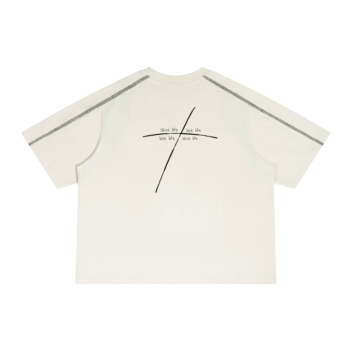 Disciple // Unisex Raglan boxy Tee