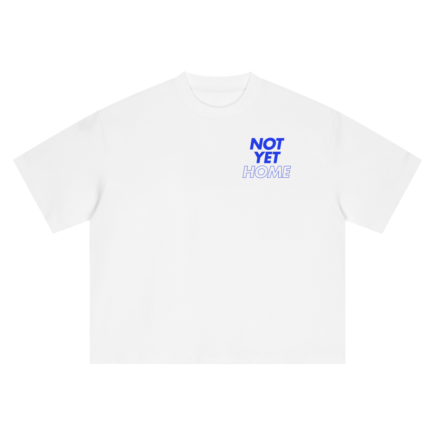 Not Yet Home // Boxy Oversized Tee