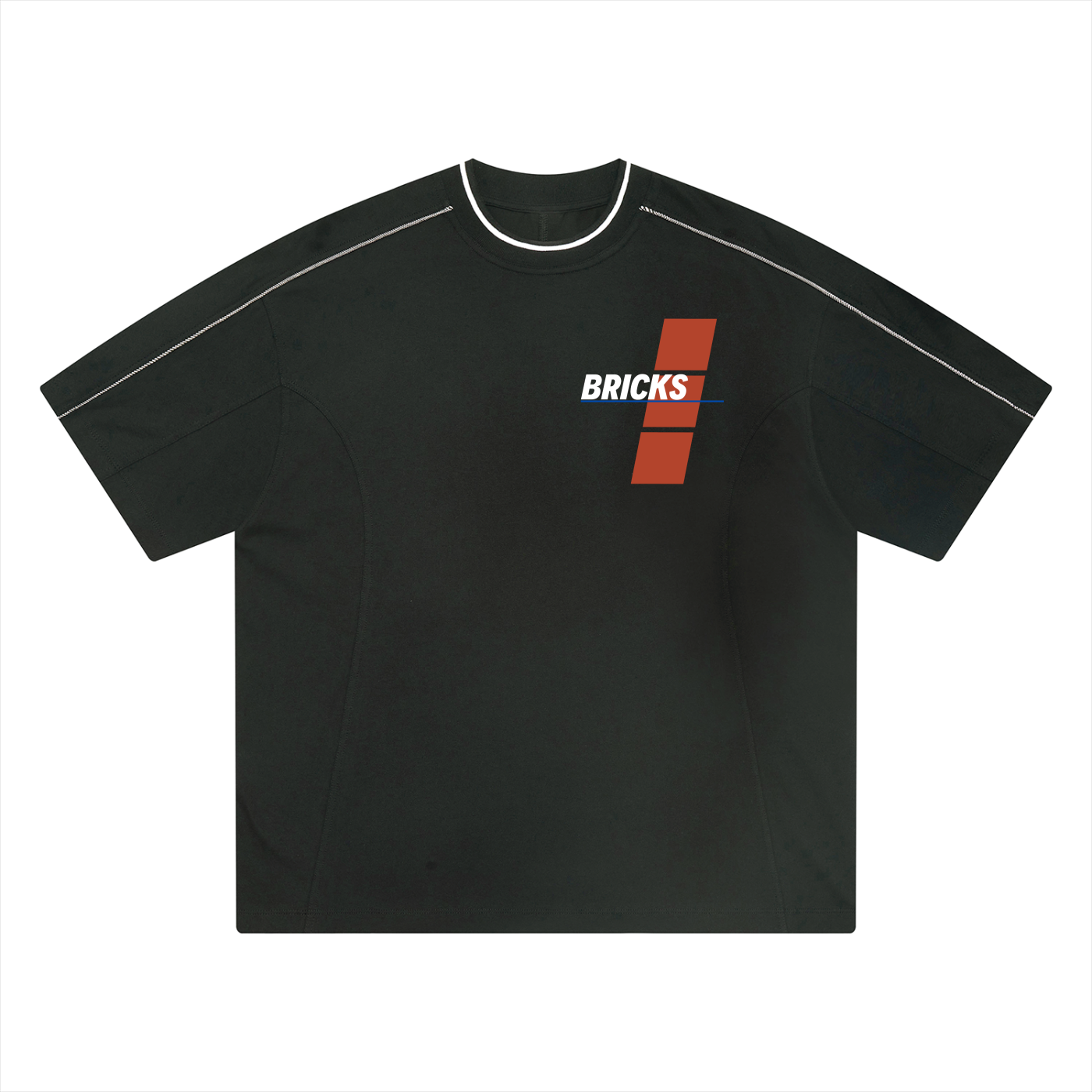 bricks // Oversized Contrast Tee